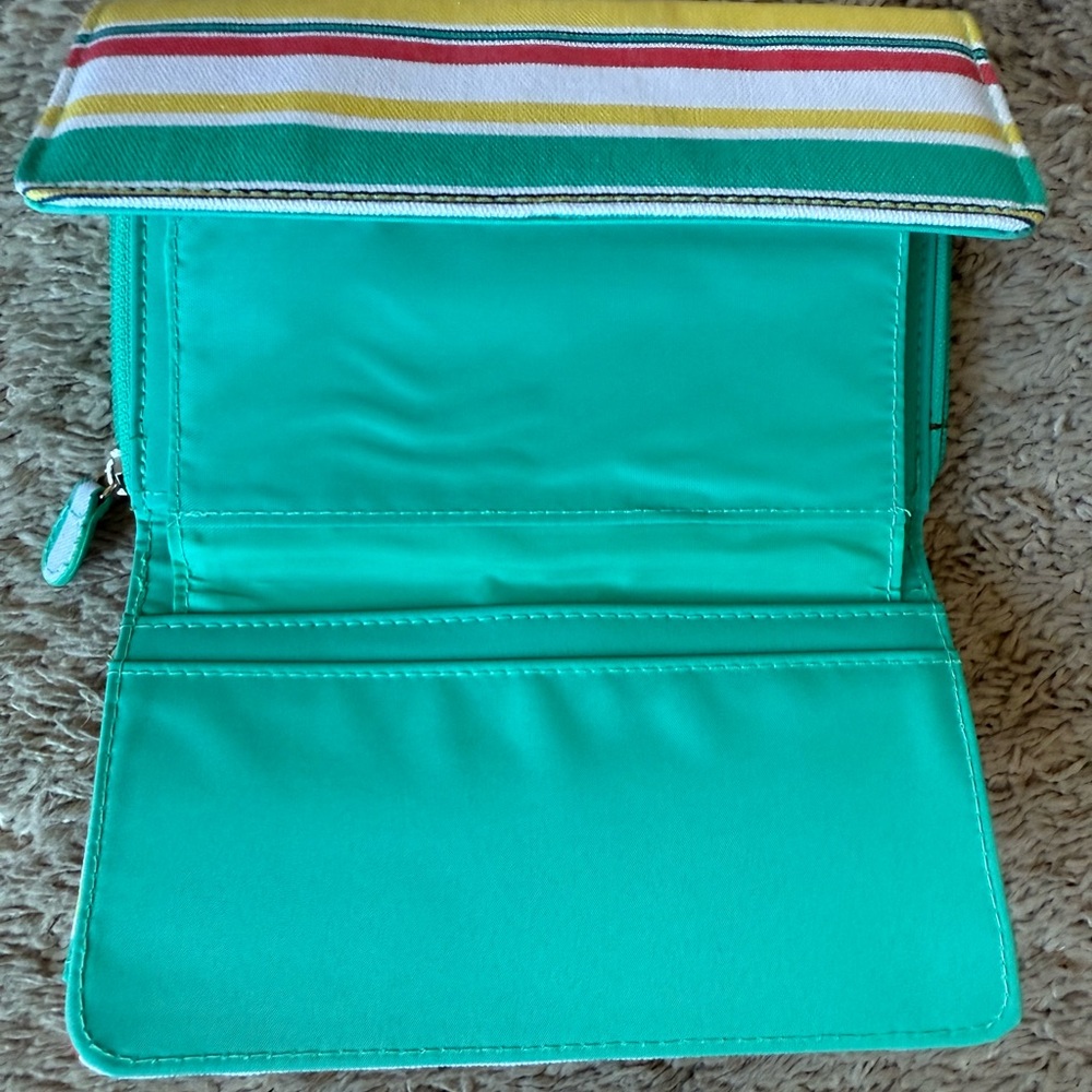 NWOT Colorful Striped Wallet - Picture 5 of 7